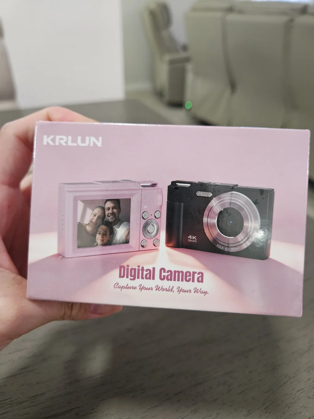 Pink Digital Camera - Compact Point & Shoot